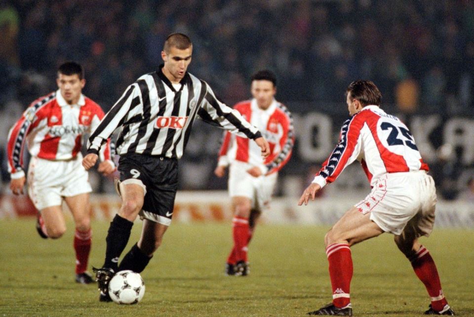 partizan zvezda sneg aprilski derbi 1997 video