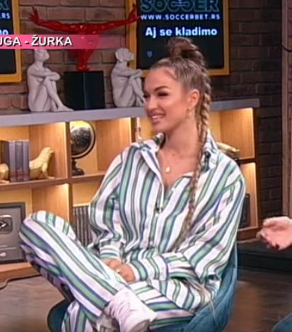 teodora dzehverovic pidzama amig show tviter reakcije