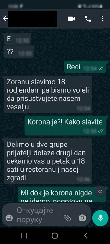 koverta punoletstvo pare proslava