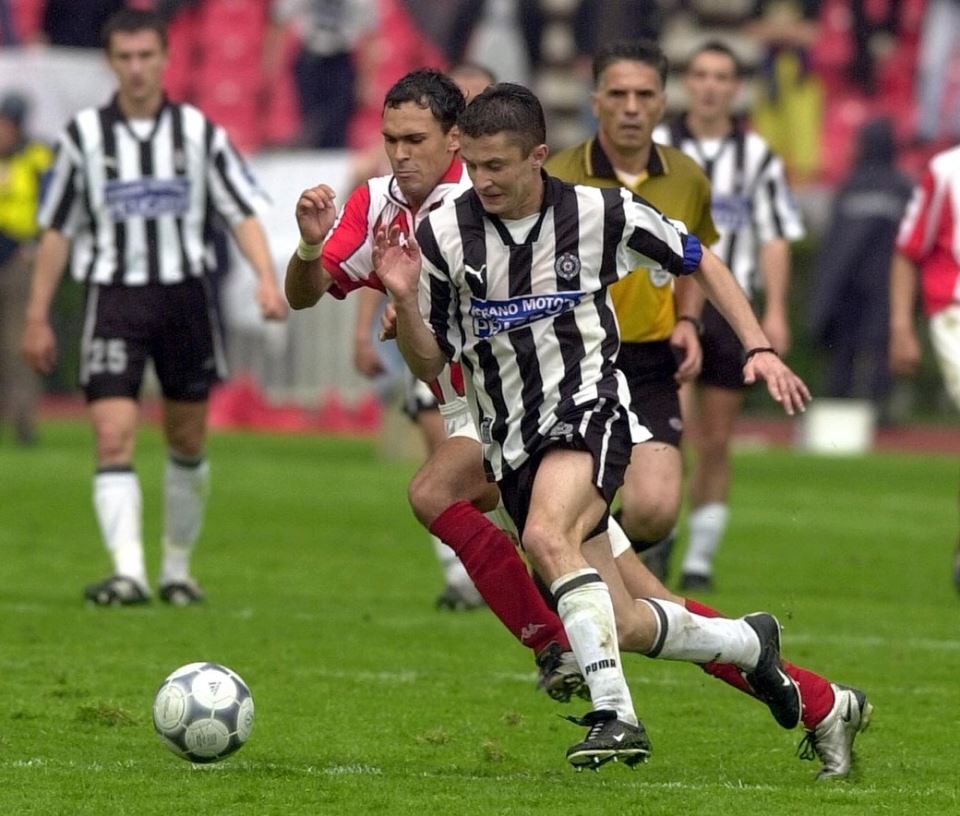 partizan sasa ilic gol crvena zvezda kup jugoslavije 2001 marakana 20 godina