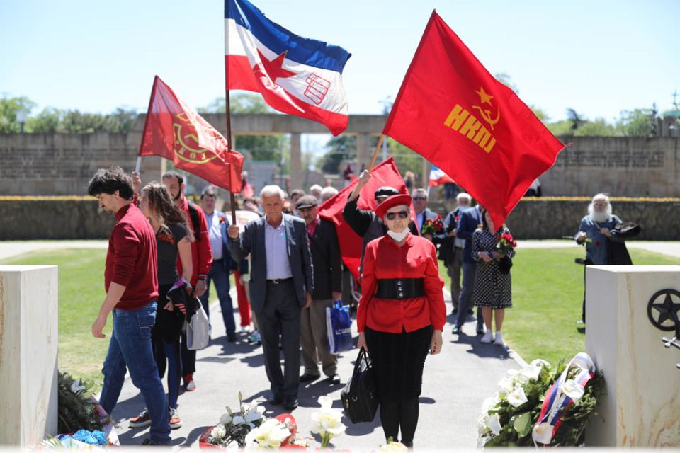 beograd dan pobede proslava vatromet video snimak