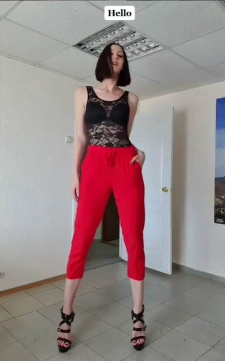 najvisa manekenka na svetu najduze noge na svetu ekaterina lisina