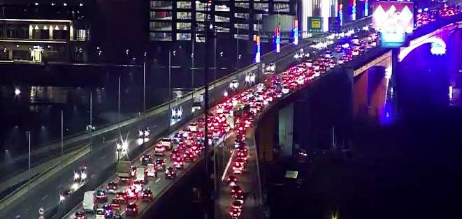 guzva u saobracaju beograd gazela slavija pencevacki most