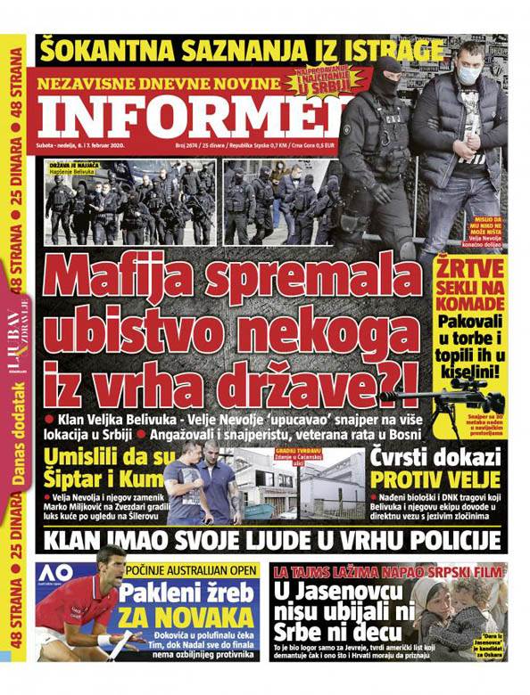 prelistavanje sutrasnje stampe 6 februar