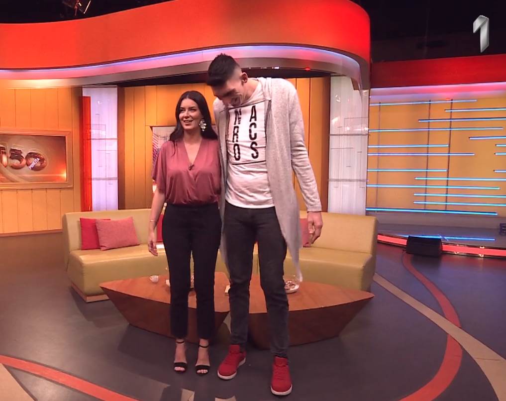 marija kilibarda popela se na sto najvisi muskarac na balkanu dalibor micic