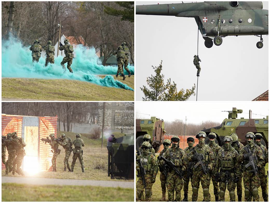 vojna vežba pančevo vojska srbije fotografije
