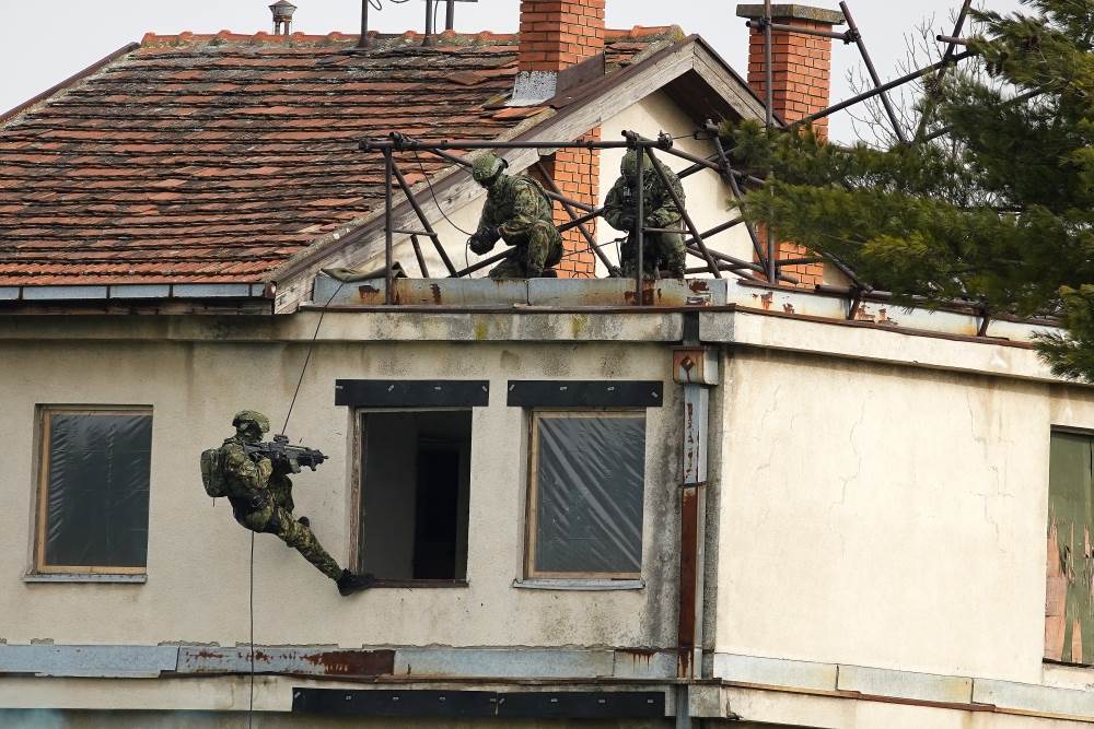 vojna vežba pančevo vojska srbije fotografije