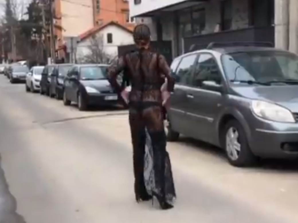 ana nikolic u kratkoj haljini butine instagram video 