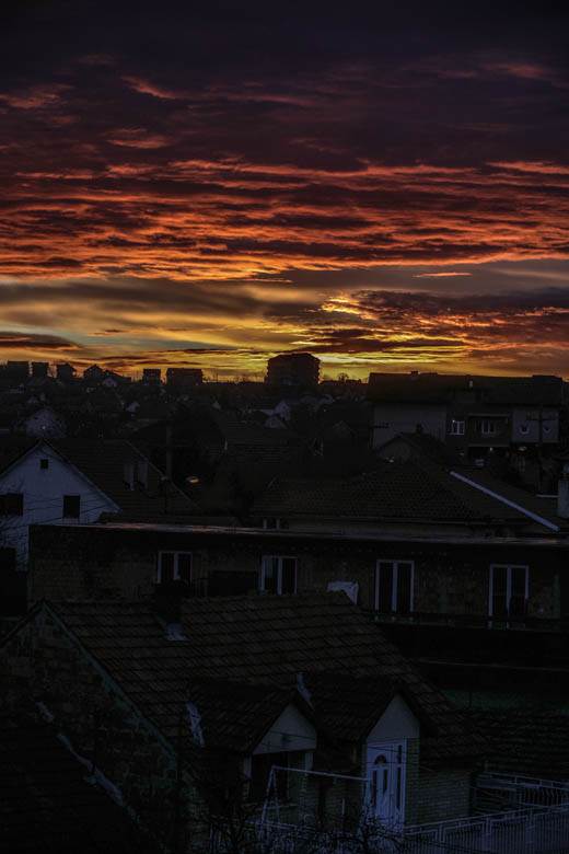 beograd vreme izlazak sunca svitanje zima oblacno fotografije