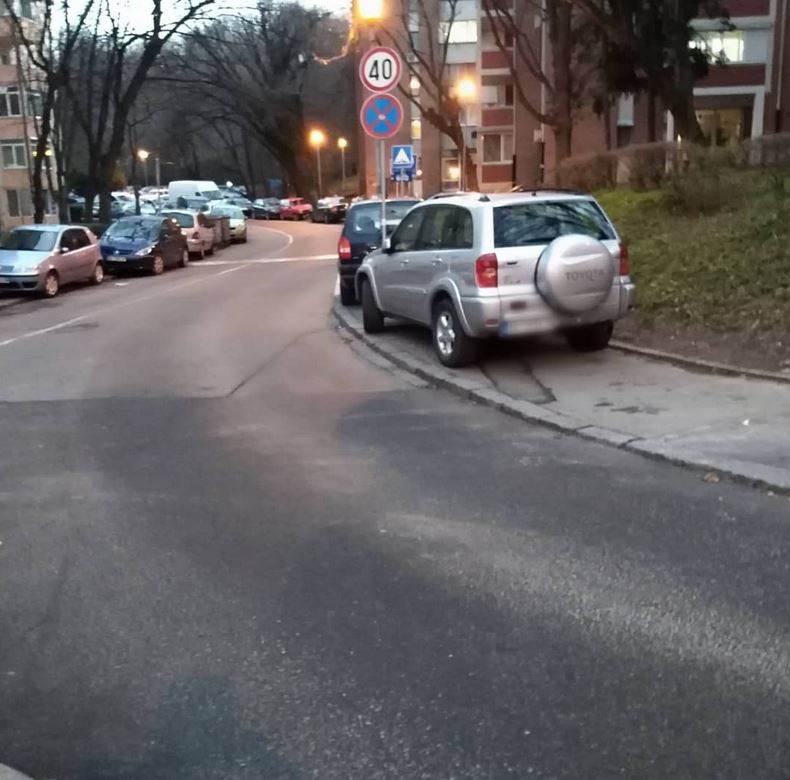 karaburma parkiranje pesaci bahati vozaci