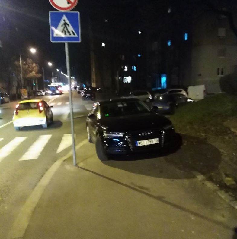 karaburma parkiranje pesaci bahati vozaci