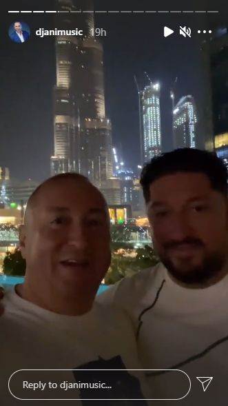 radisa trajkovic djani dubai odmor seik