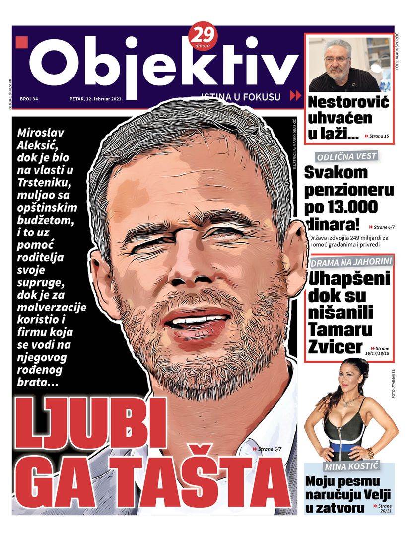 prelistavanje sutrasnje stampe 12 februar