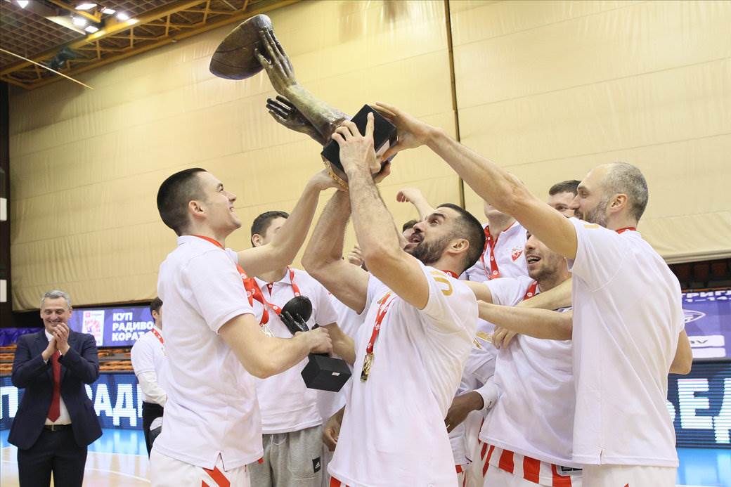 crvena zvezda osvojila kup radivoja koraca 2021