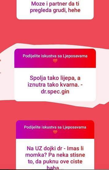 najgora iskustva kod ginekologa neprofesionalno ponasanje