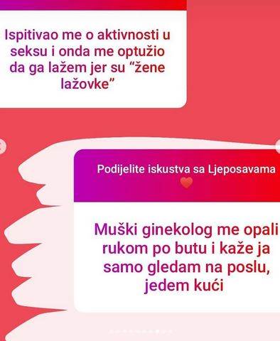 najgora iskustva kod ginekologa neprofesionalno ponasanje