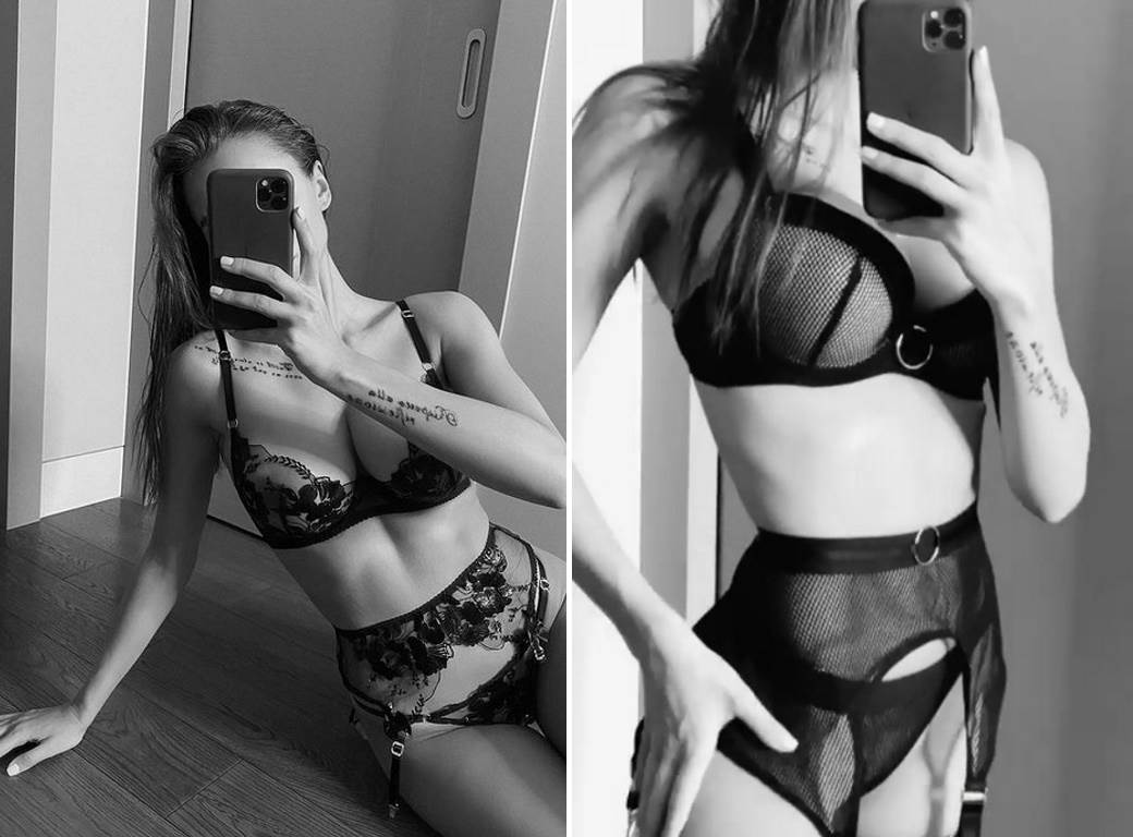 Viki Odincova gola fotka 