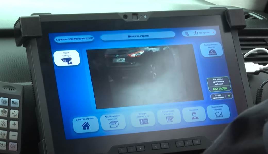 saobracajna policija kamere prekrsaji registracija 
