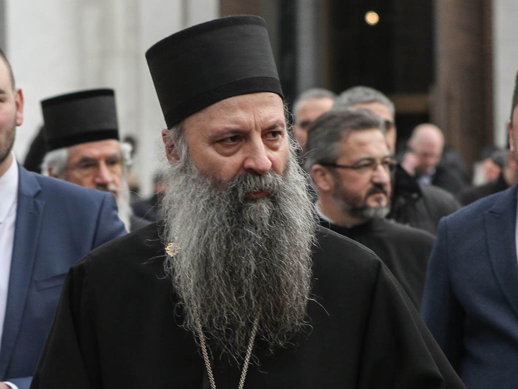 novi patrijarh porfirije slike video