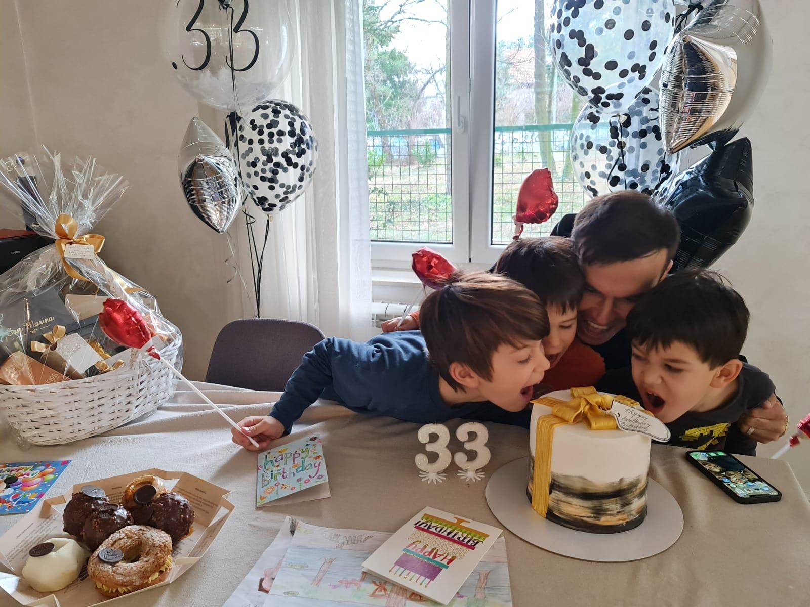 bibars natho 33 rodjendan partizan torta slavlje fudbaleri