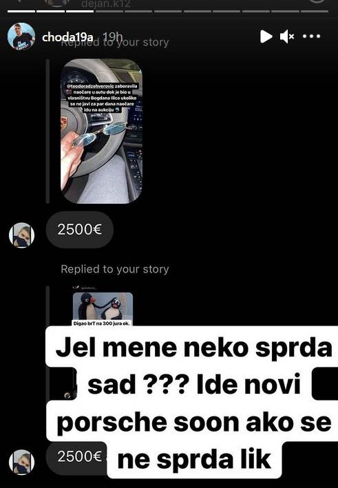 teodora dzehverovic choda prodao polovne naocare za 4000 evra?