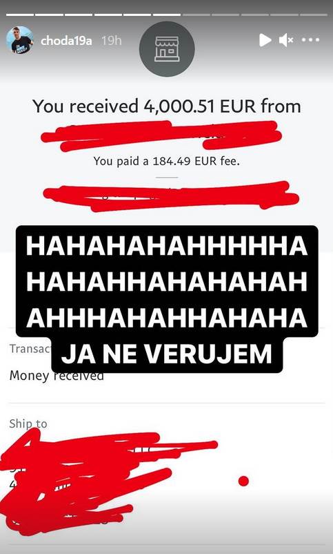 teodora dzehverovic choda prodao polovne naocare za 4000 evra?