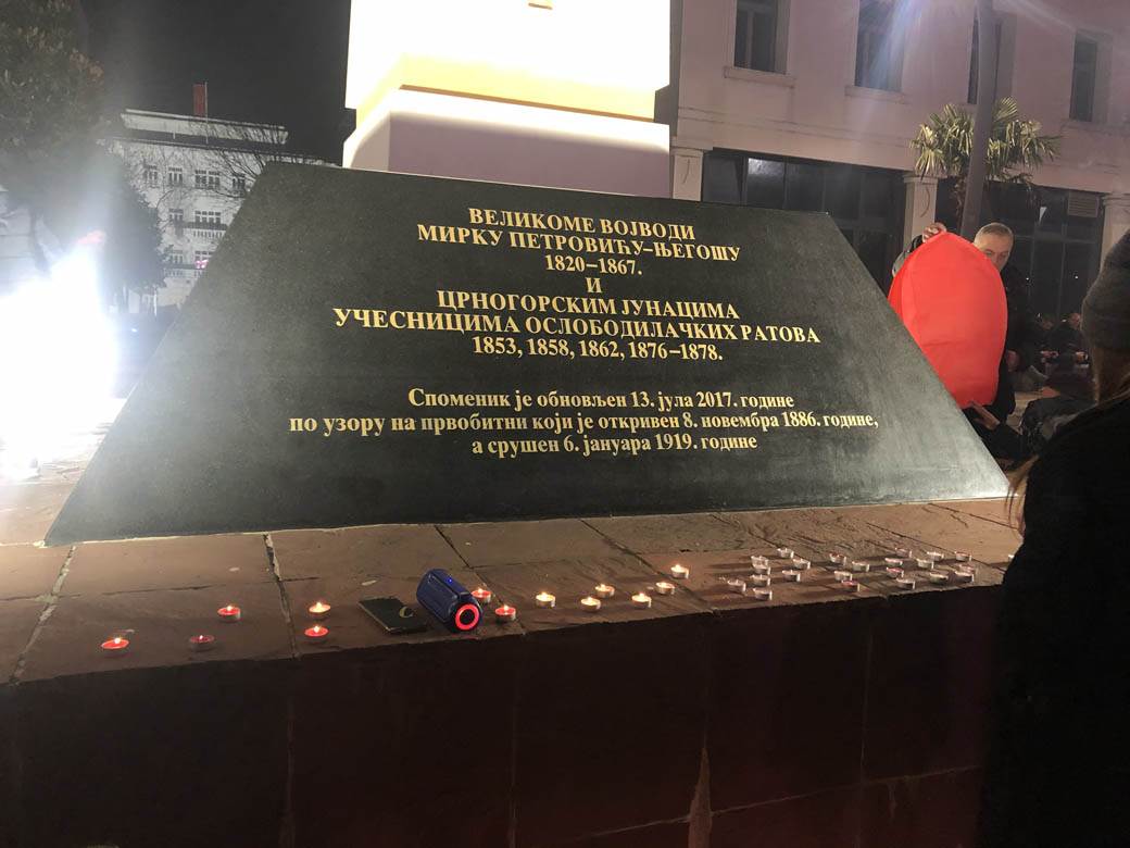 crna gora podgorica park djordje balasevic gradonacelnik