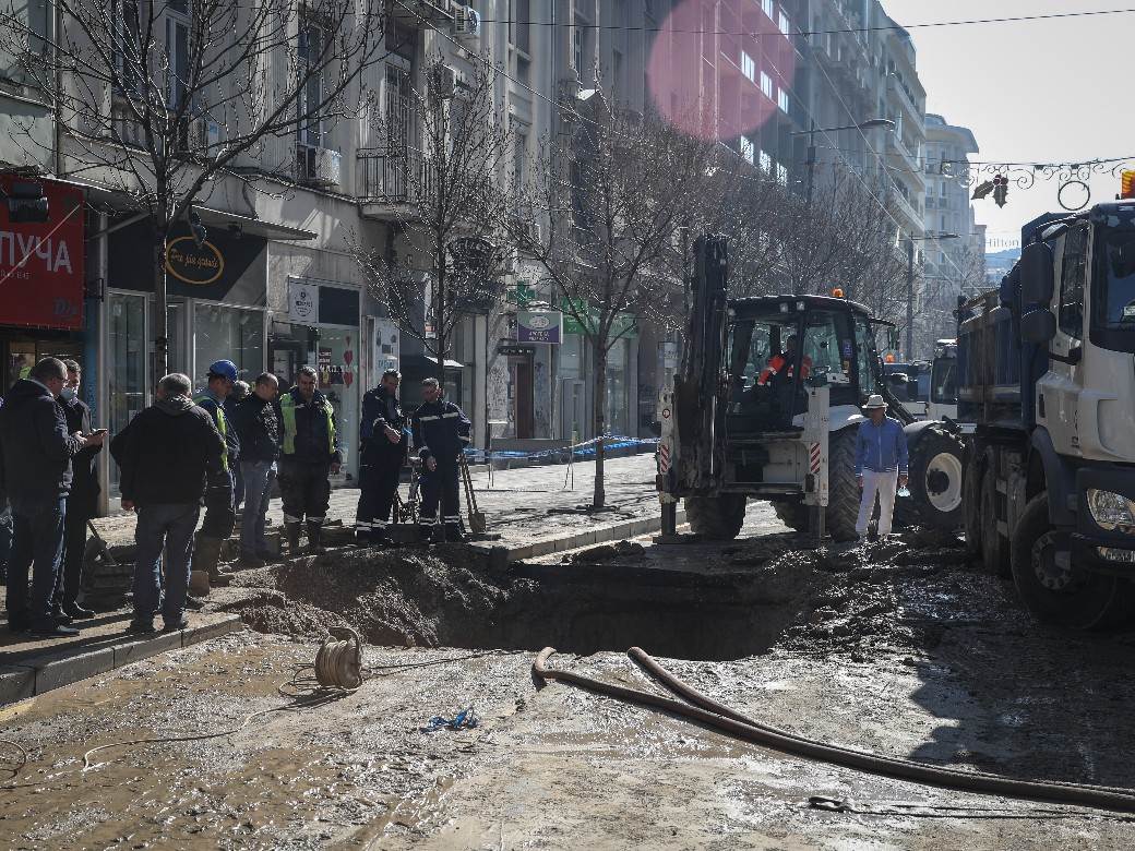 beograd saobracaj kolaps radovi ulica kralja milana