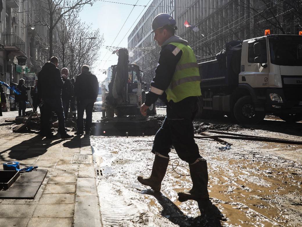 beograd saobracaj kolaps radovi ulica kralja milana