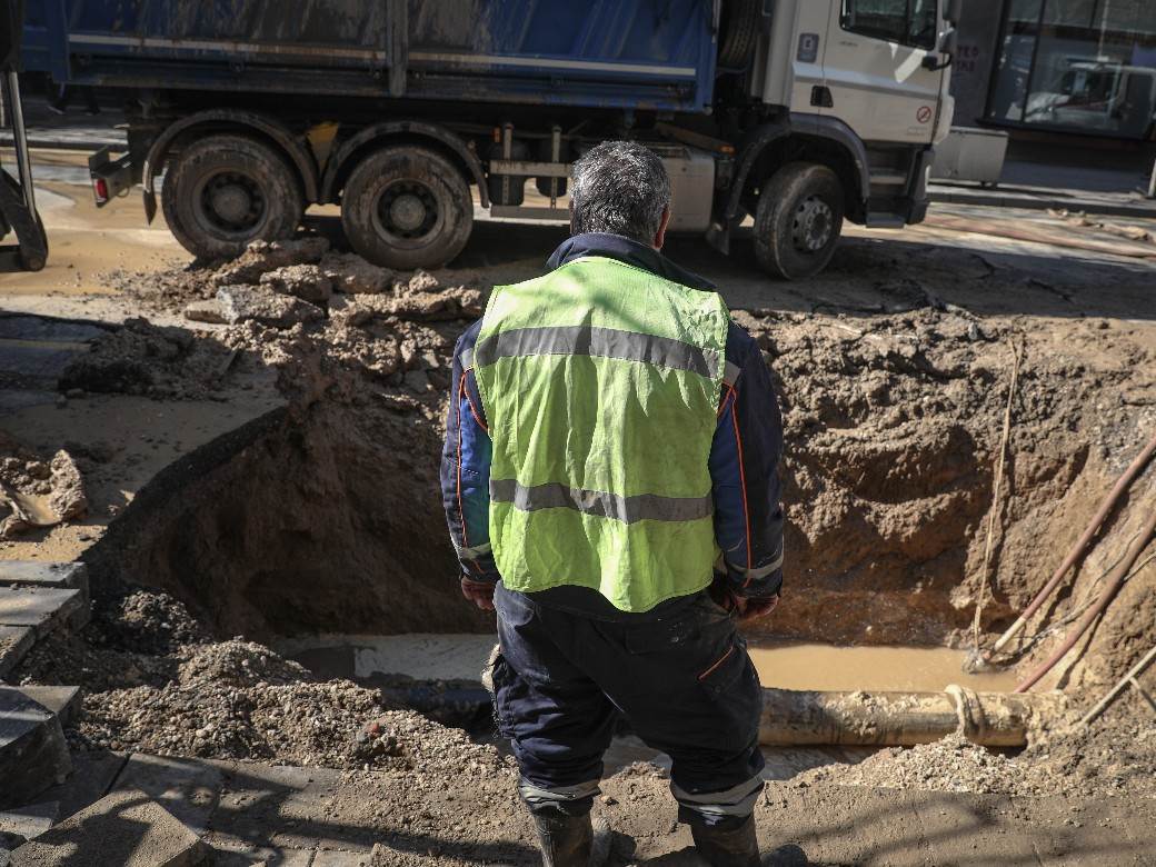 beograd saobracaj kolaps radovi ulica kralja milana