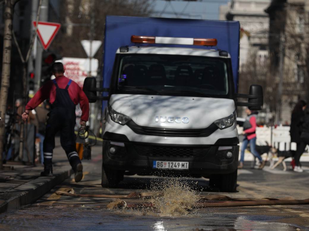 beograd saobracaj kolaps radovi ulica kralja milana