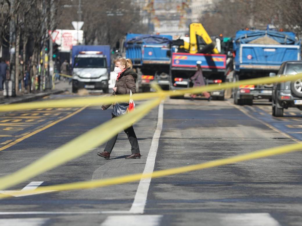 beograd saobracaj kolaps radovi ulica kralja milana