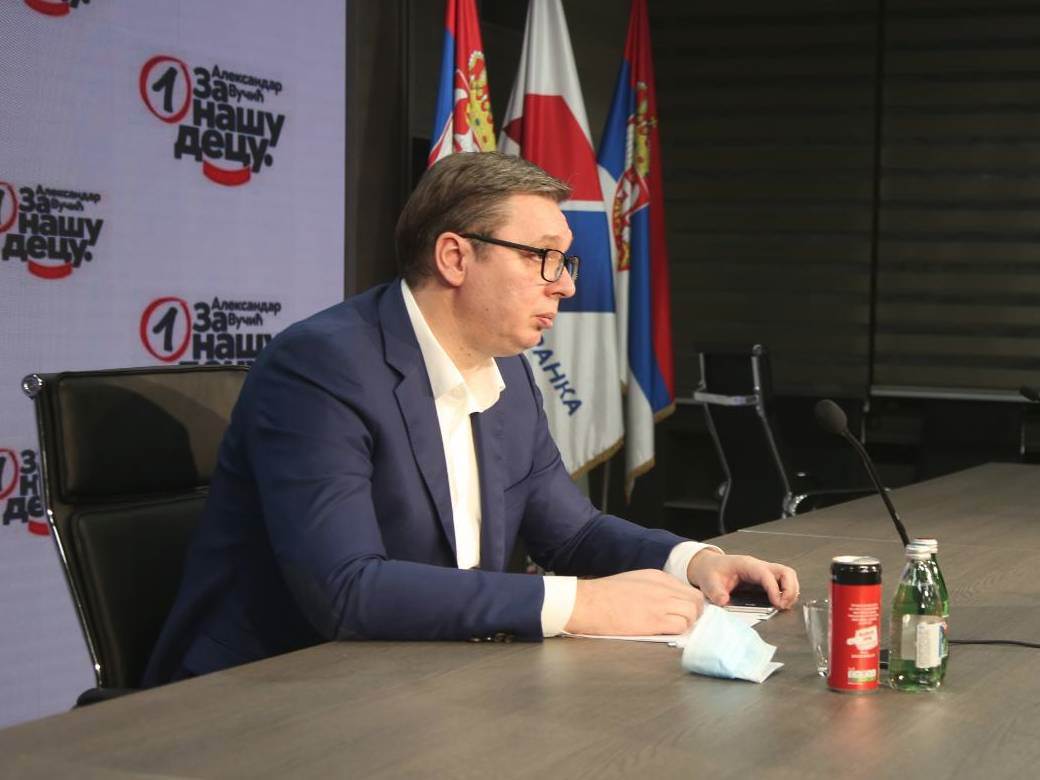 aleksandar vucic sednica predsednista sns