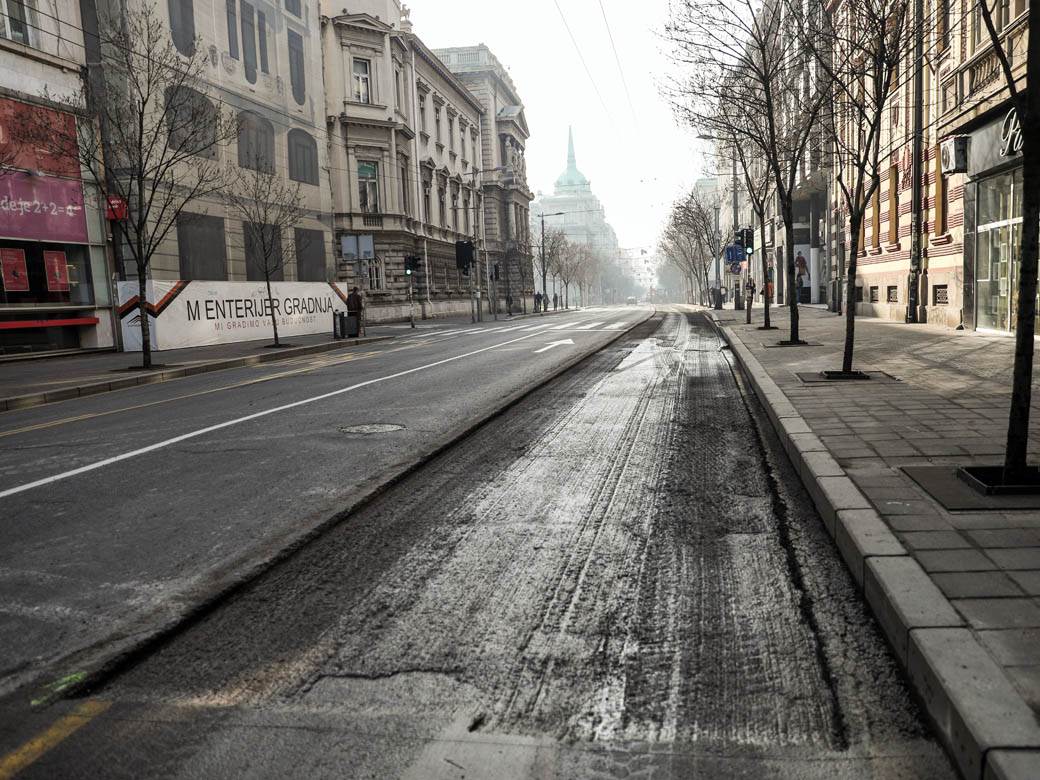 beograd saobracaj kolaps radovi ulica kralja milana