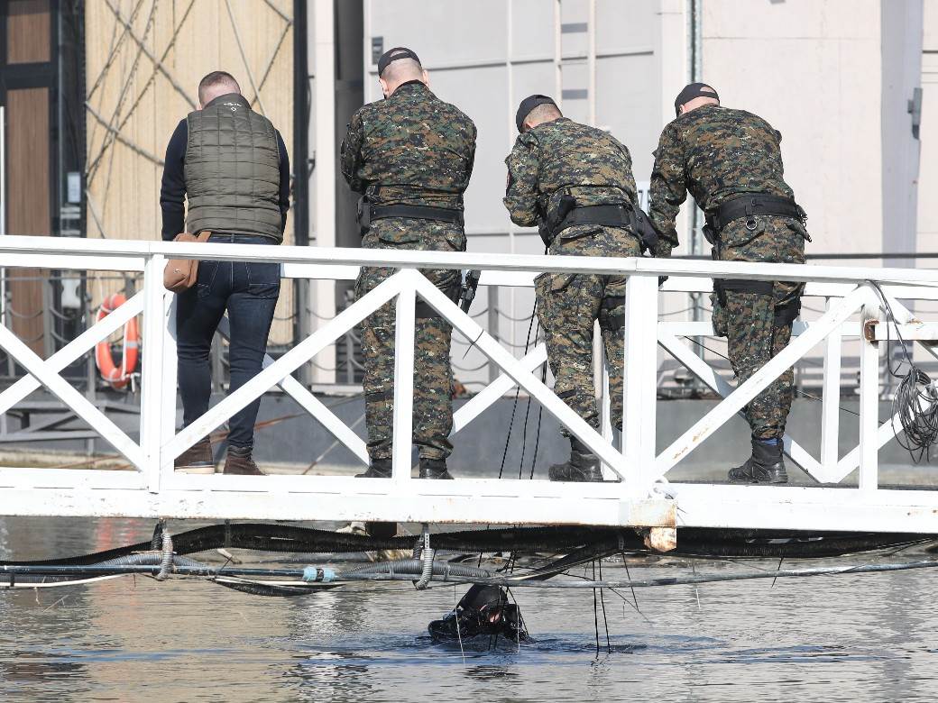 pretres splava fristajler velja nevolja obezbedjenje ronioci