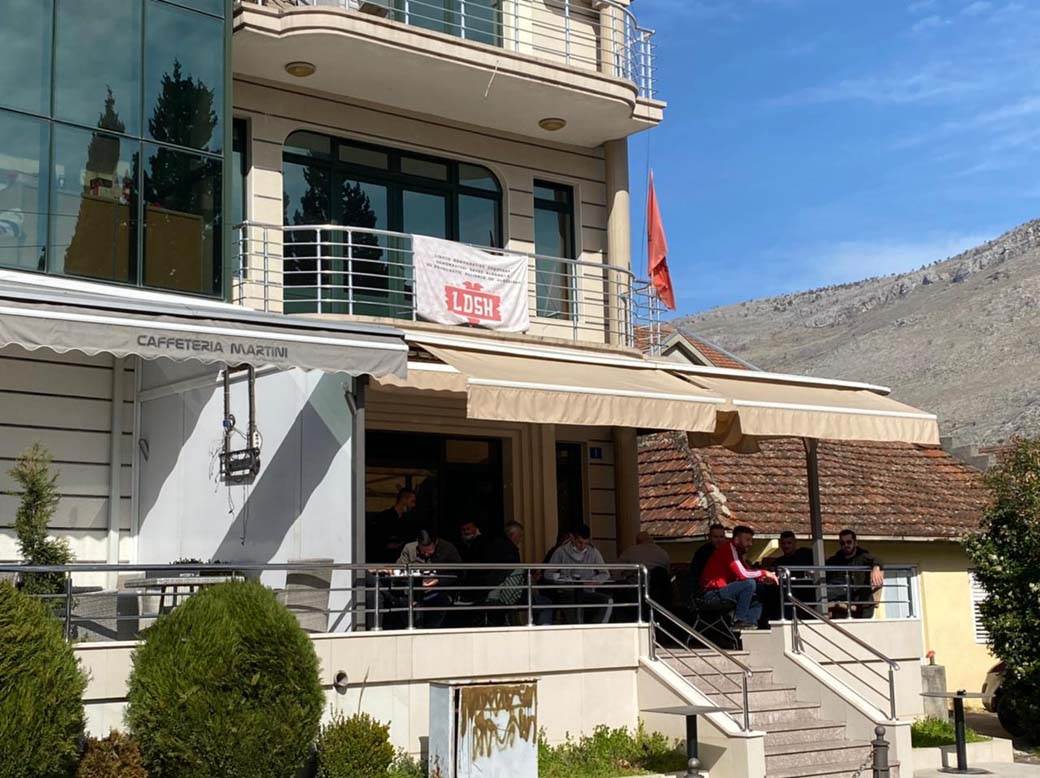 crna gora dnevnik rtcg novinarka albanski orao video snimak