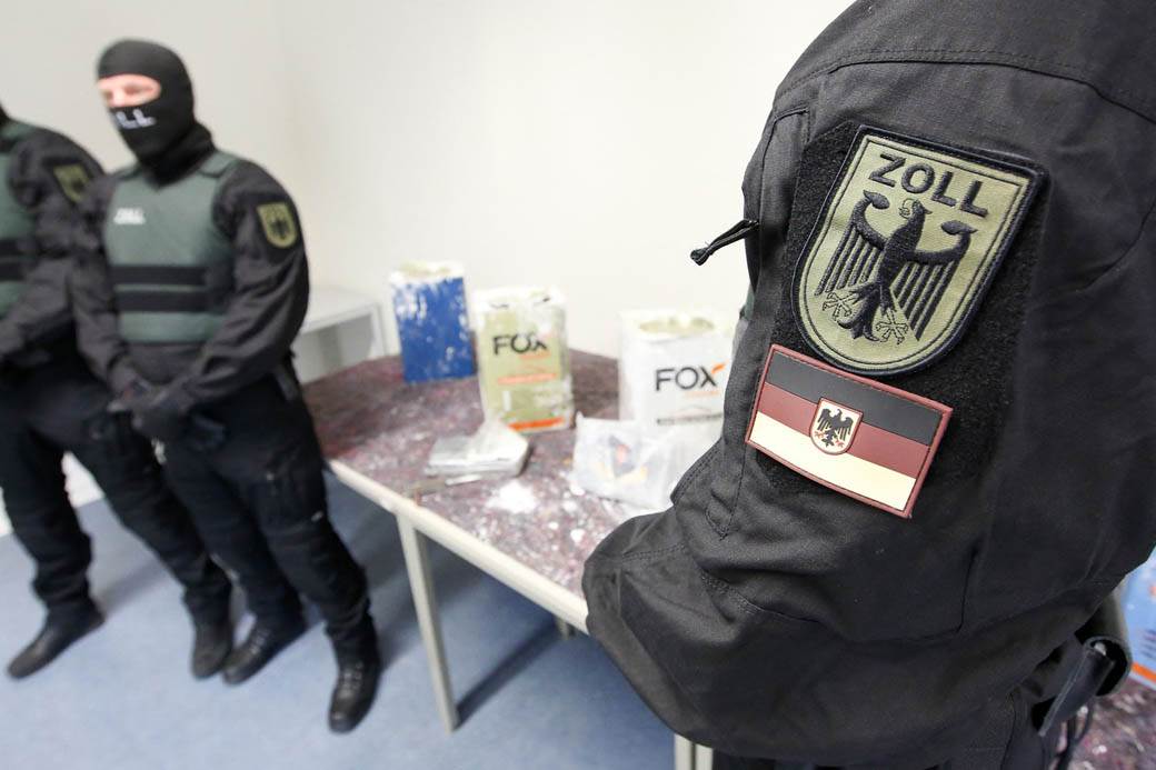 policija drog anarkotici kokain zaplena nemacka hamburg fotografije