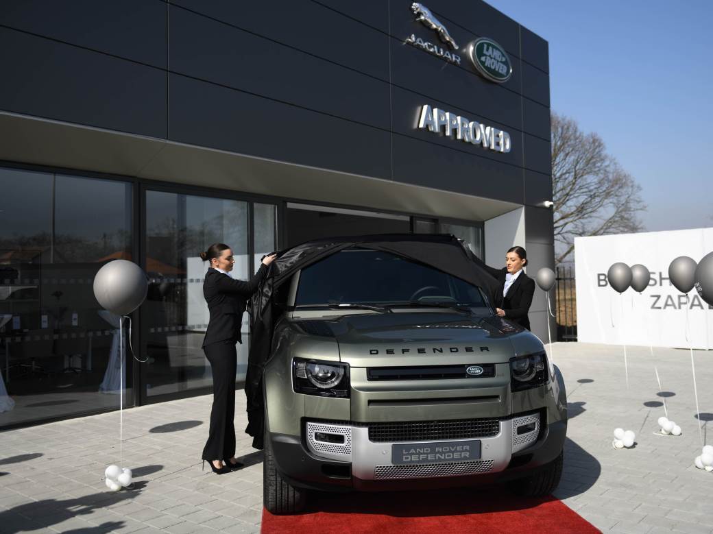 British Motors Zapad Cacak Jaguar Land Rover prodajno-servisni centar