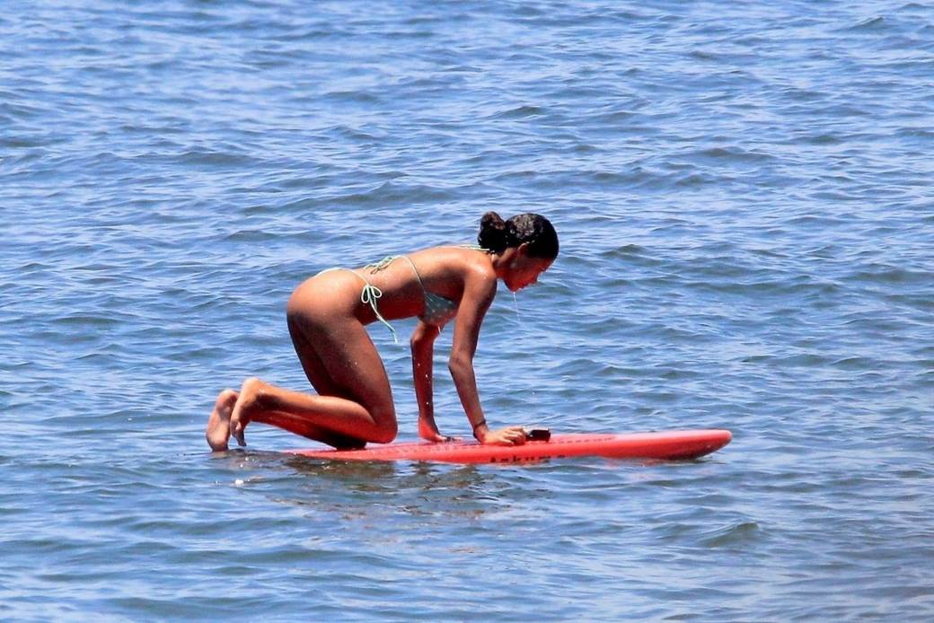 vensan kasel vinsent tina kunaki kupaći plaža fotografije