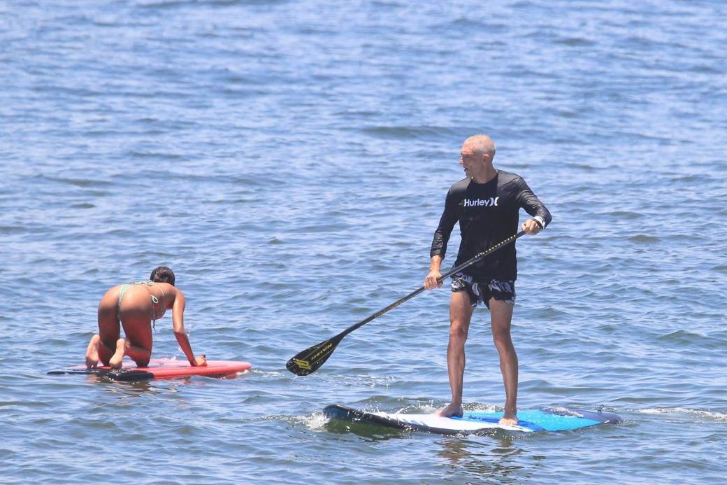 vensan kasel vinsent tina kunaki kupaći plaža fotografije