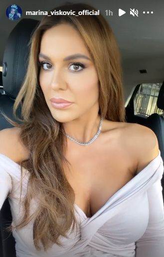 marina viskovic bez sminke kraste na bradi