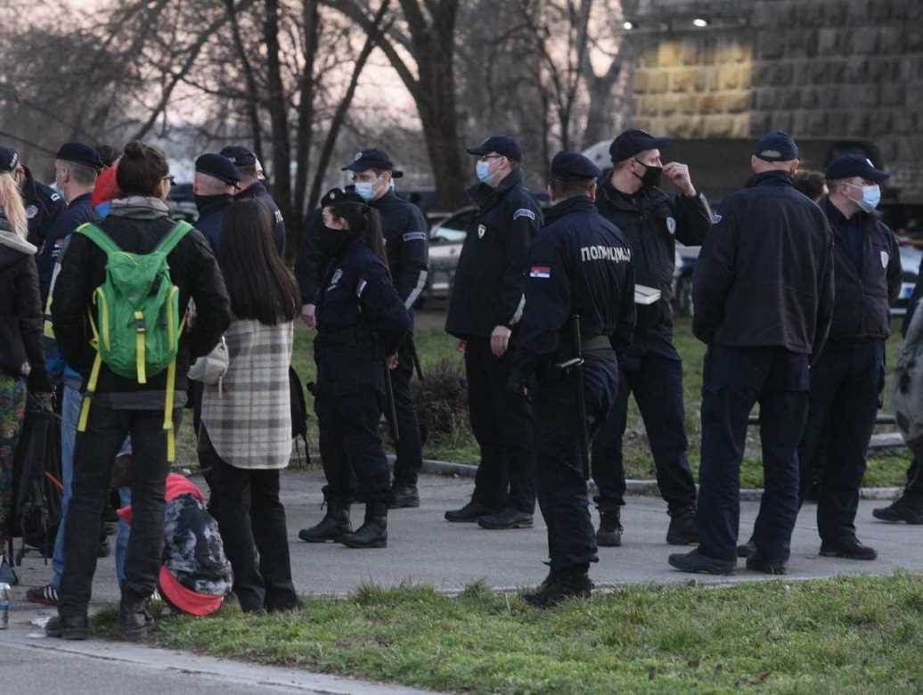 brankov most korona zurka policija mladi snimali spot 