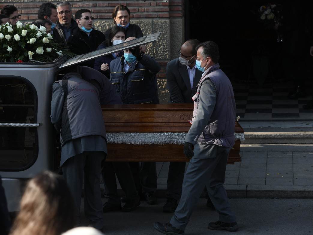 vojkan borisavljevic sahrana novo groblje