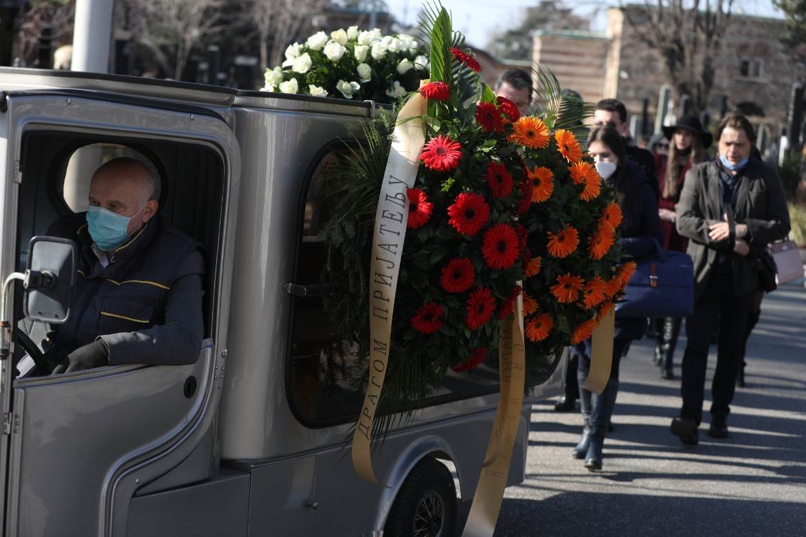 vojkan borisavljevic sahrana novo groblje