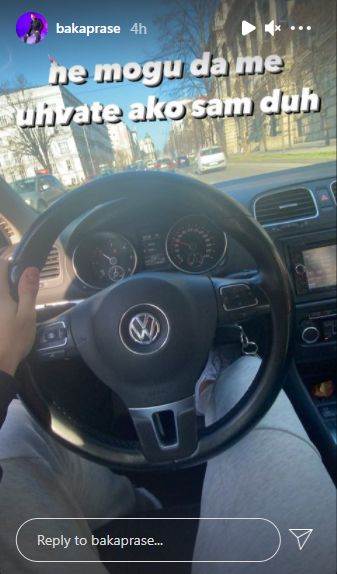 baka prase automobili oduzimanje jugo golf instagram