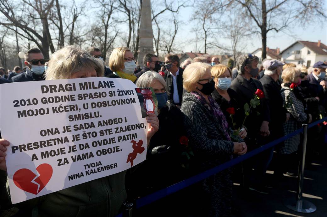 milan bandic gradonacelnik zagreba sahrana foto