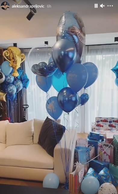 aleksandra prijovic sin rodjendan foto