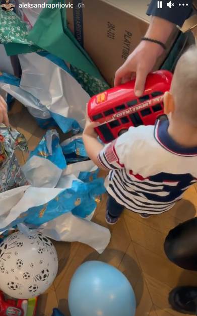 aleksandra prijovic sin rodjendan foto