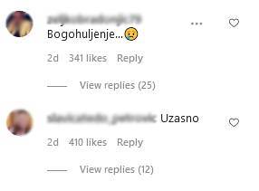 severina instagram komentari ratko mladic hitler foto