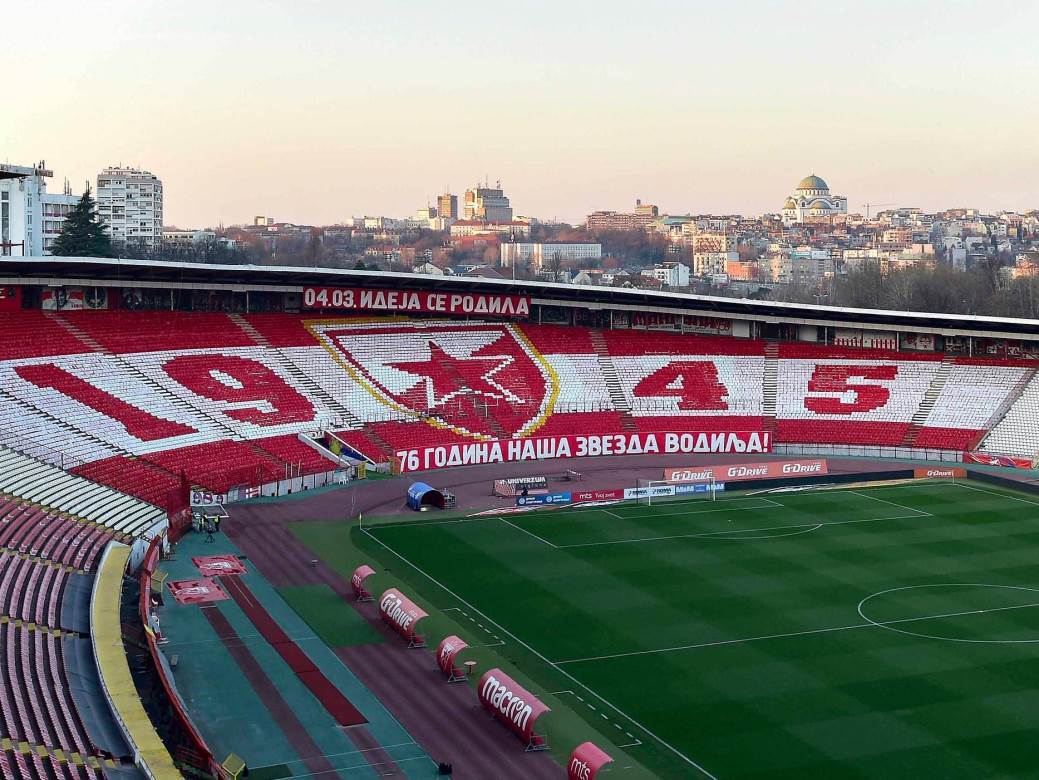 crvena zvezda cukaricki koreografija navijaci delije sever 76 rodjendan proslava